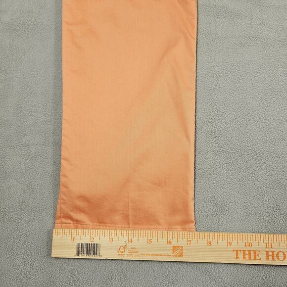 Polo Golf Ralph Lauren Pants Mens 35x30 Golf Slim Fit Orange Chino Preppy Sheen - Picture 15 of 15